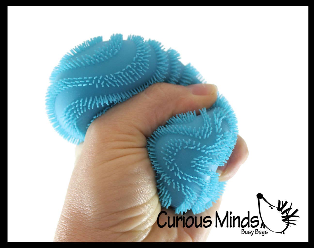 1 NeeDoh Fuzzball Waves Soft Doh Filled Stretch Ball - Ultr