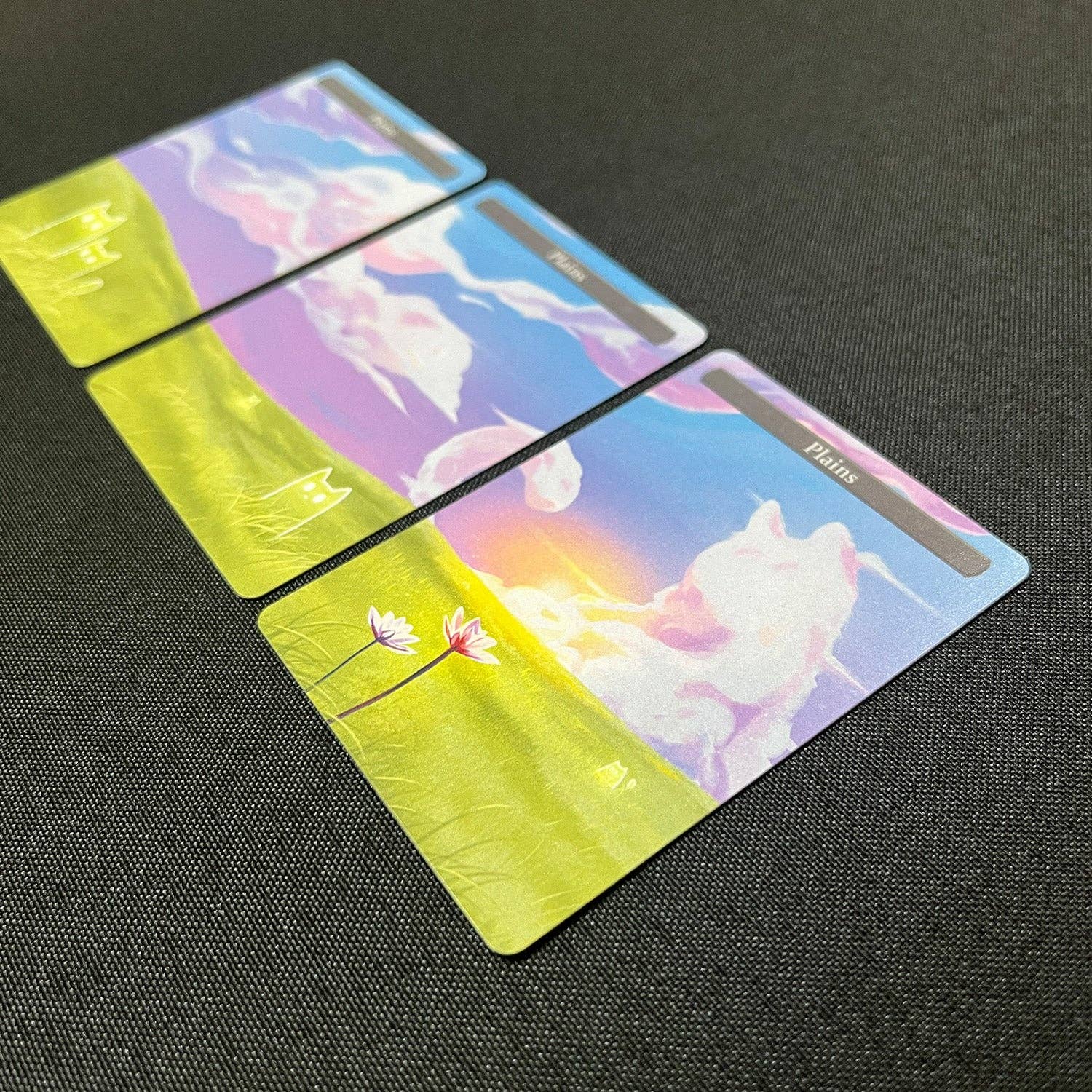 Caverns & Calicos Mana Cats Plains - Land Proxy Set