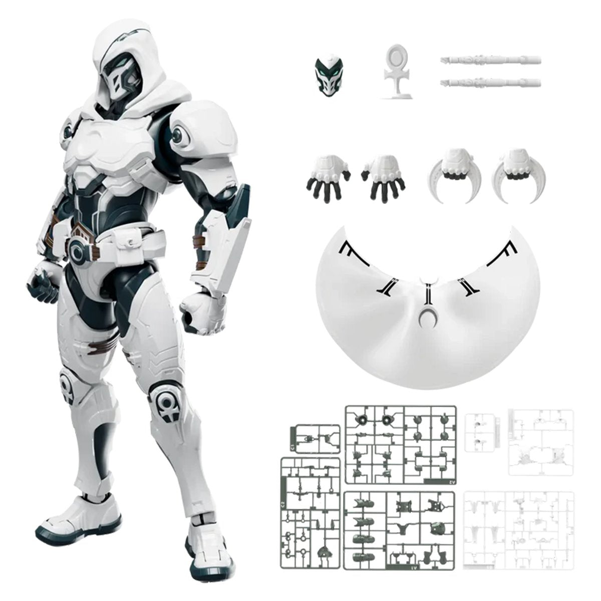 Marvel Rivals: Champion Class Moon Knight Model Kit | Blokees