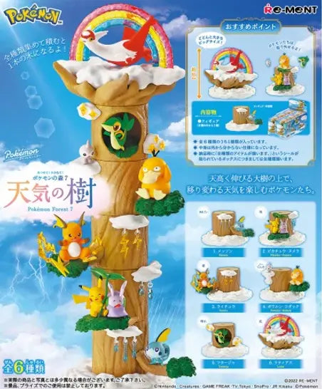 Re-Ment Pokemon Forest 7 Blind Box: Weather Tree