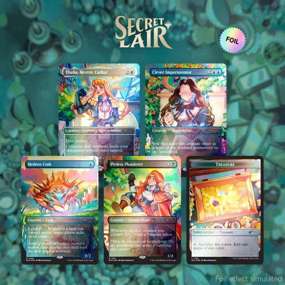 Magic the Gathering: Secret Lair Drop Series - Pick'em & Stick'em - Traditional FOIL