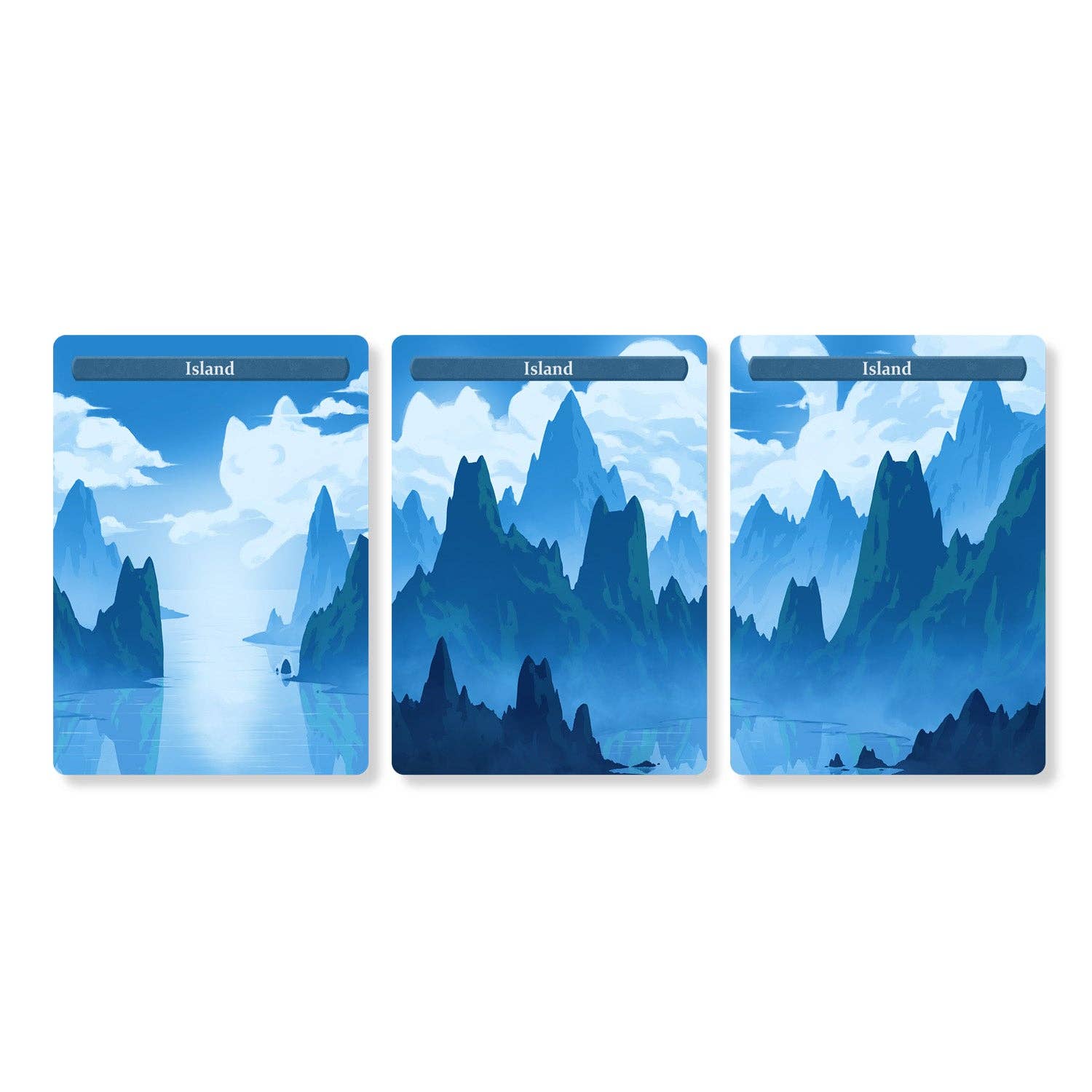 Caverns & Calicos Mana Cats  Island - Land Proxy Set
