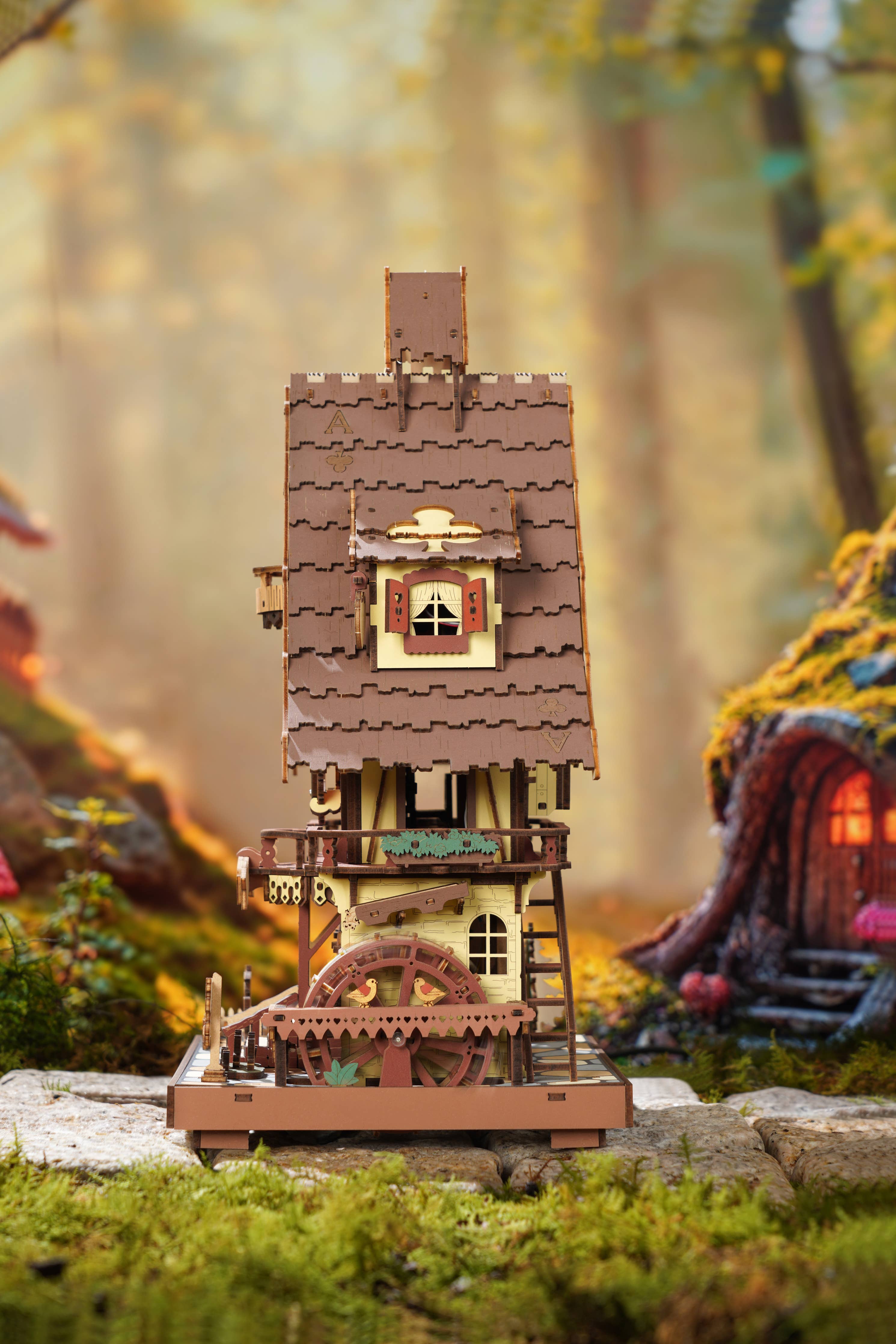 LC901C ROKR Cuckoo Clock Mechanical 3D Wooden Puzzles