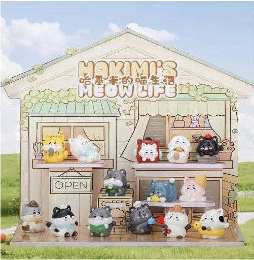 KITTEN HAKIMI'S MEOW LIFE CAT FIGURINE BLIND BOX