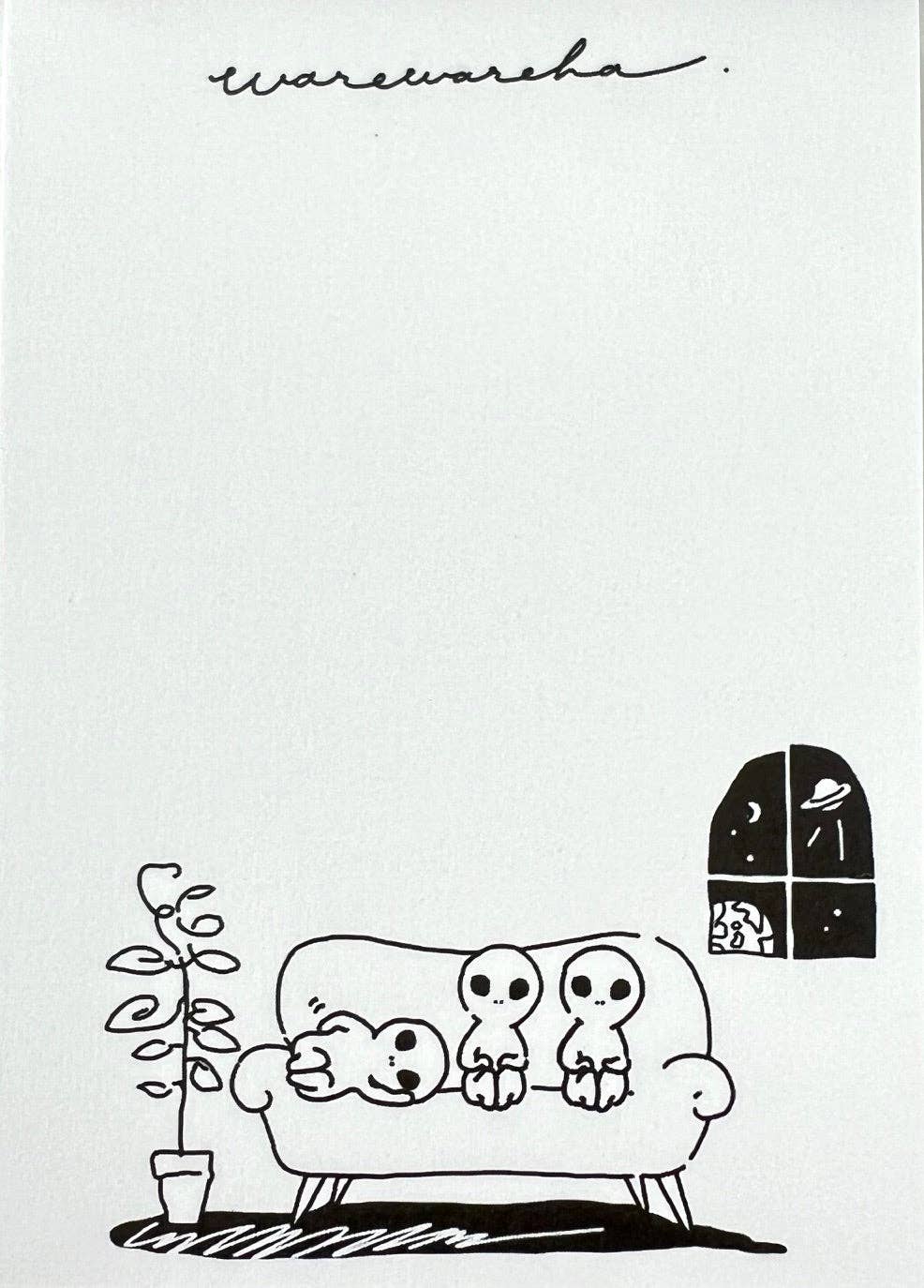 CRUX Relax Aliens Mini Notepad-10