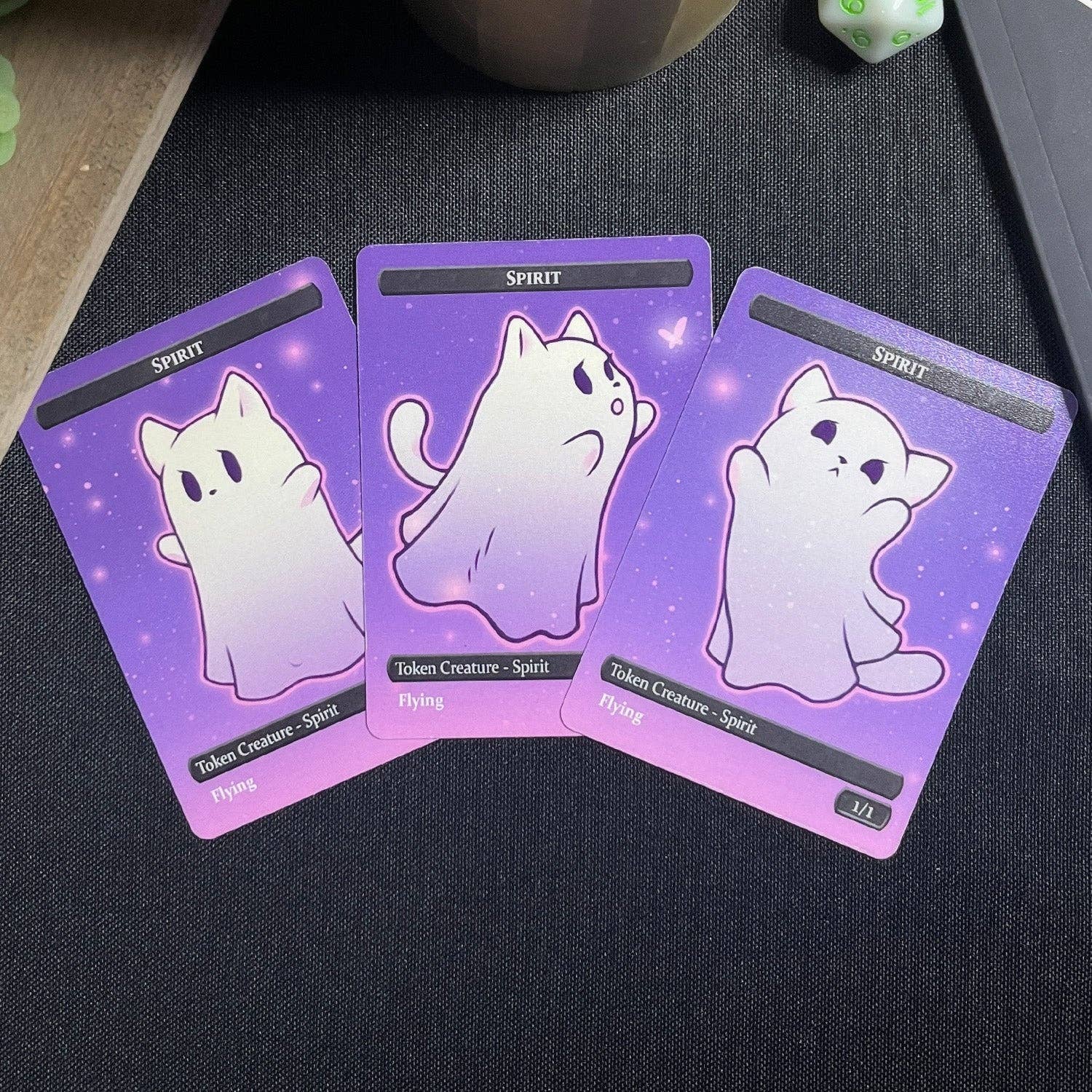 Caverns & Calicos Mana Cats Spirit & Cat Token Set
