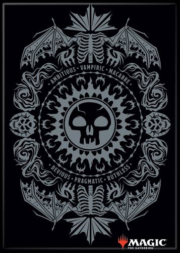 Magic the Gathering Black Swamp Mana Magnet 2.5" x 3.5"