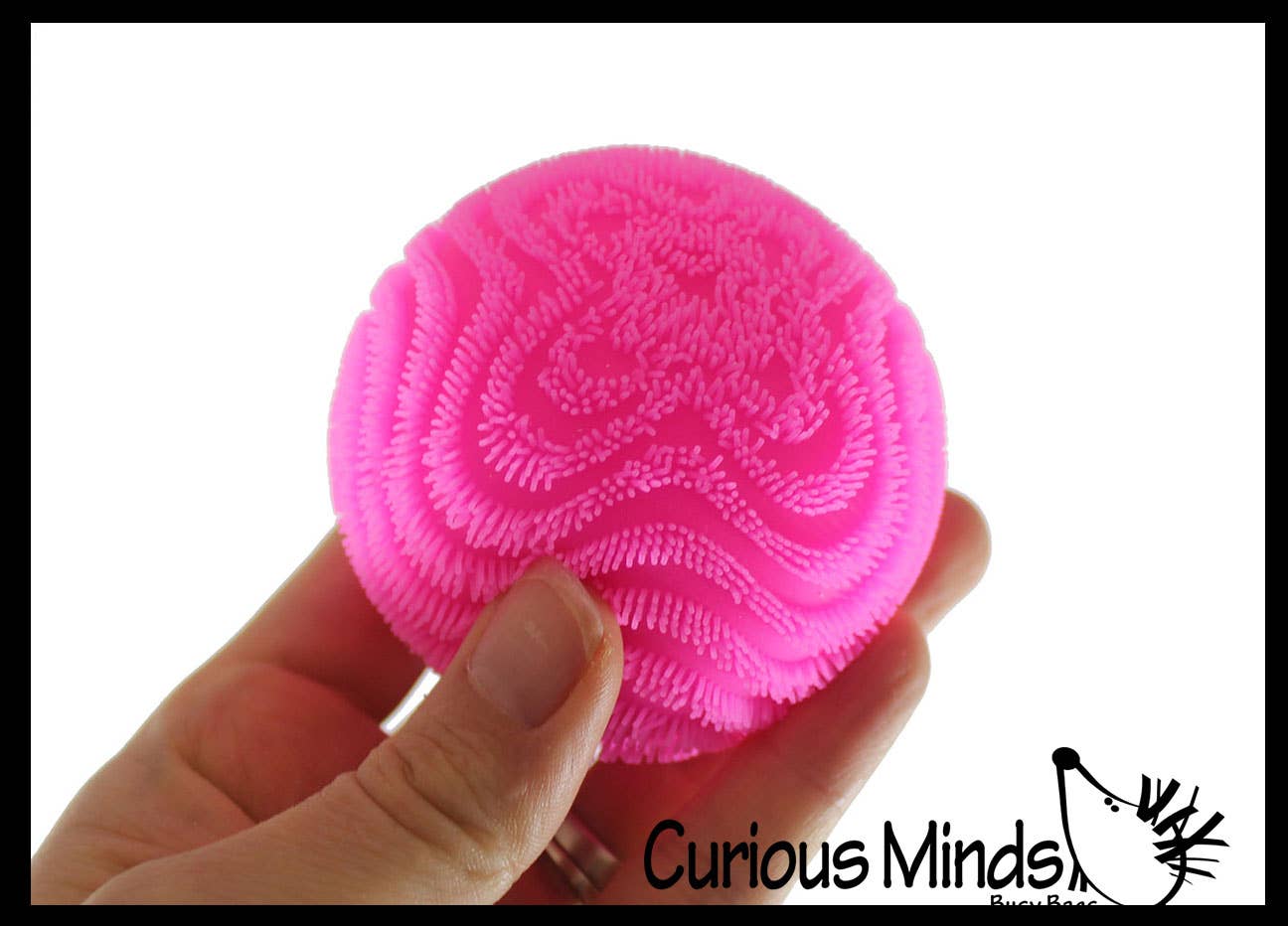 1 NeeDoh Fuzzball Waves Soft Doh Filled Stretch Ball - Ultr