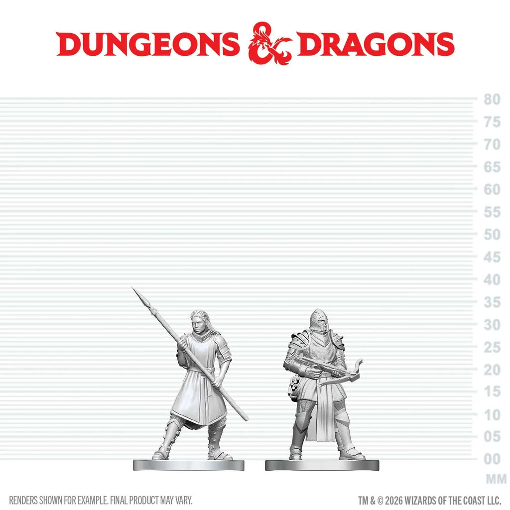 WizKids D&D: Mini Town Guards