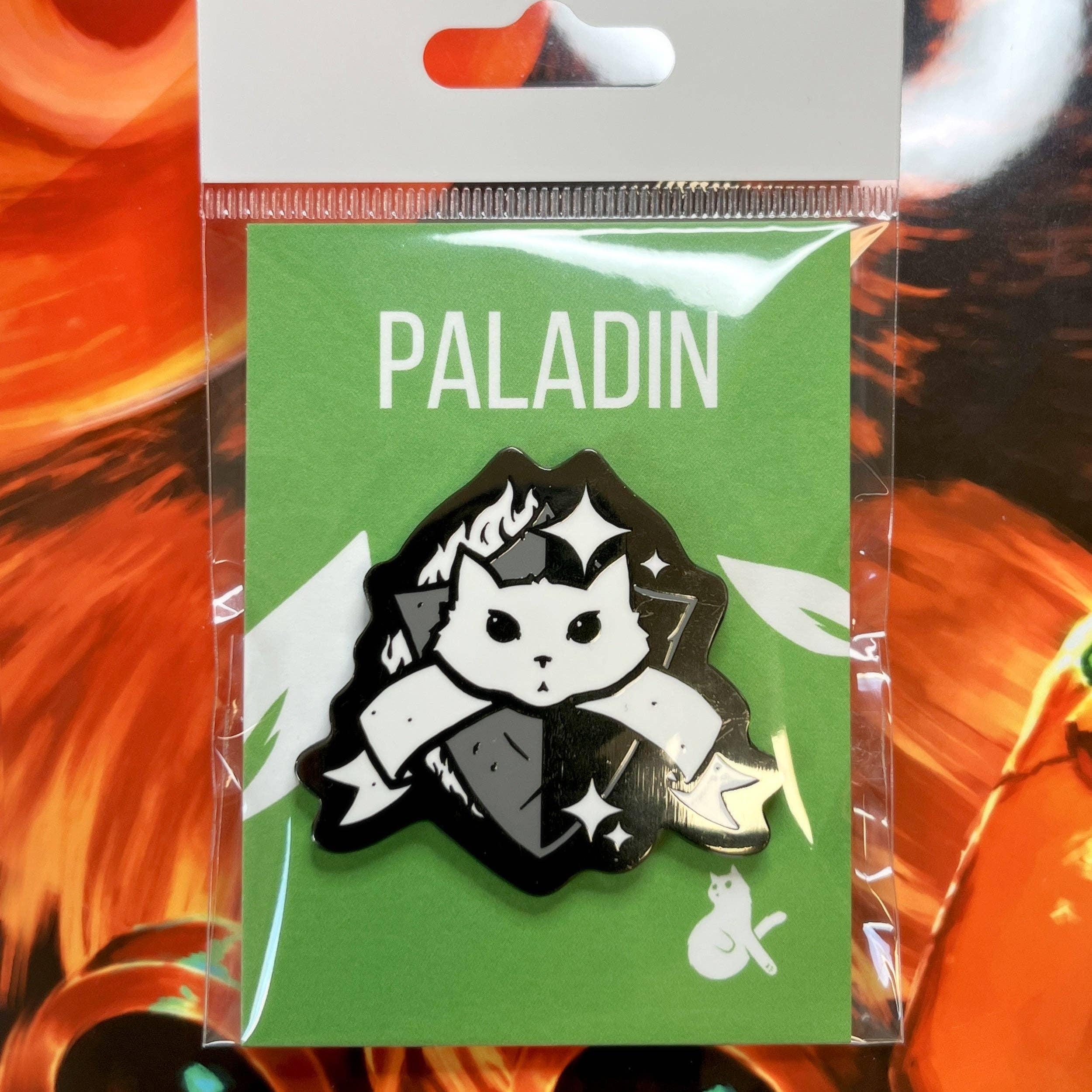 Paladin Enamel Pin