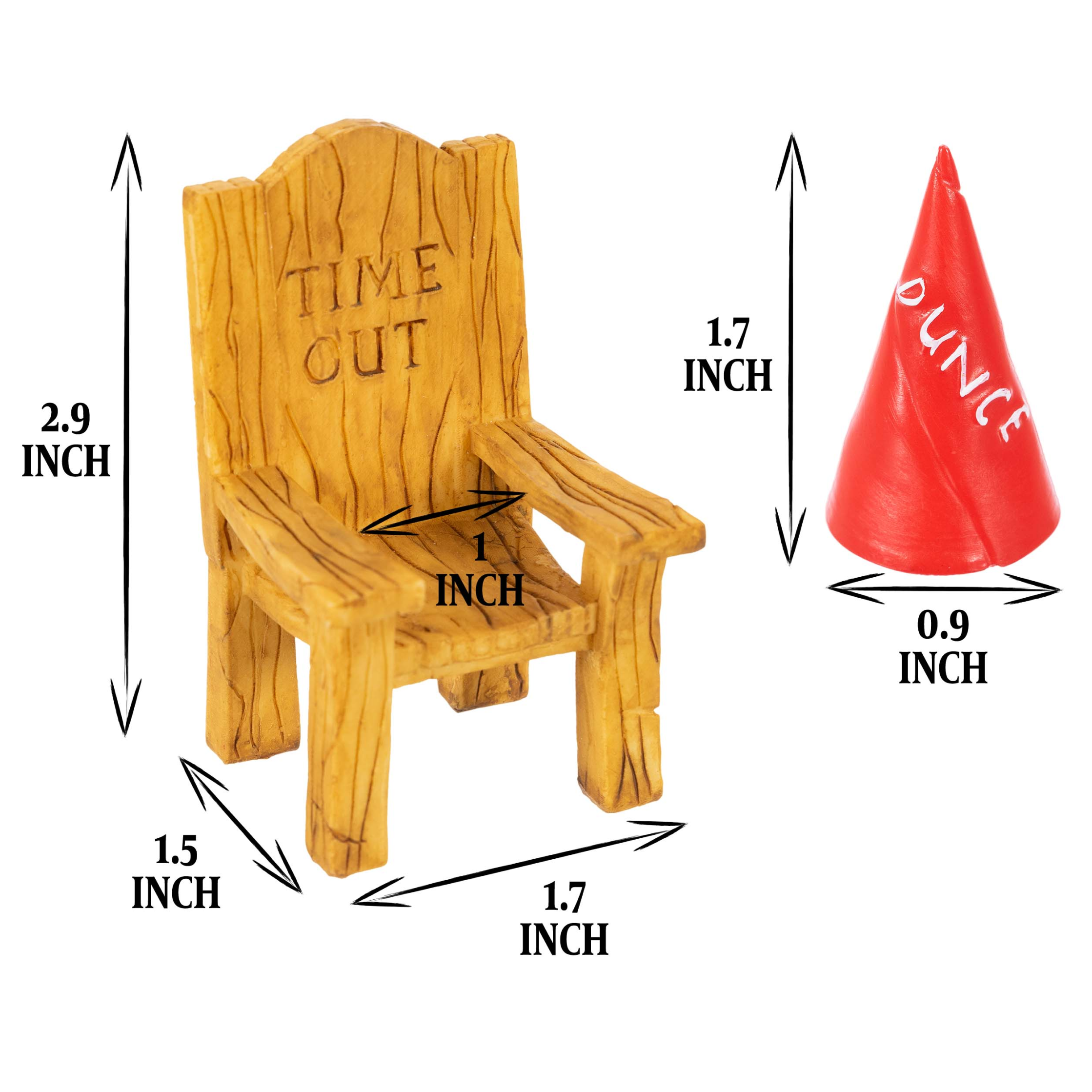 Dice Jail Chair & Dunce Hat