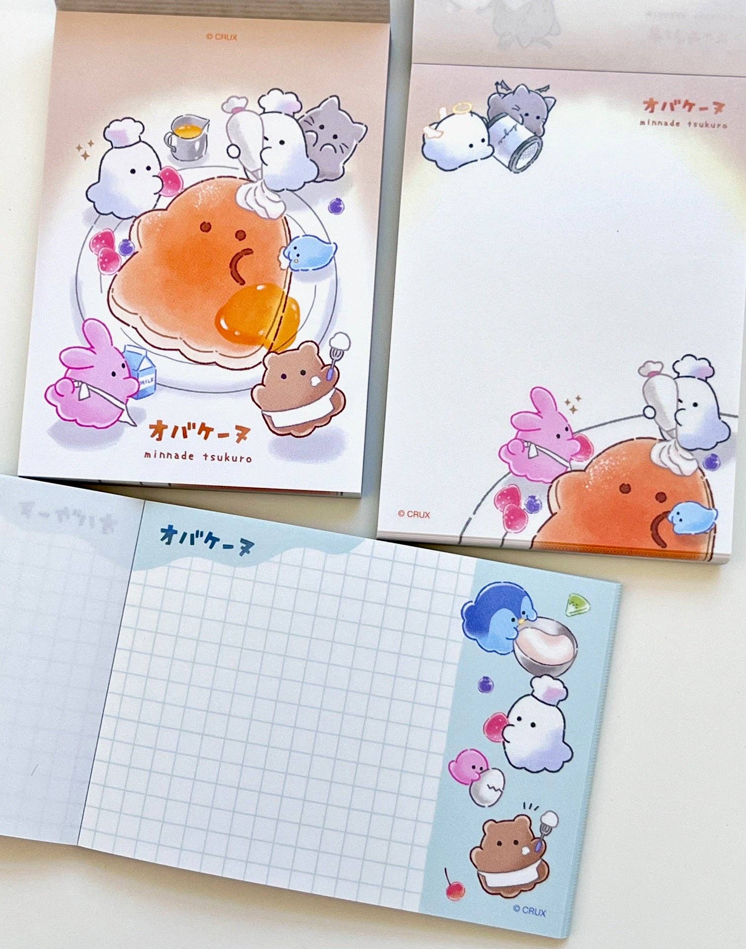 Pancake Ghosts Mini Notepad-10
