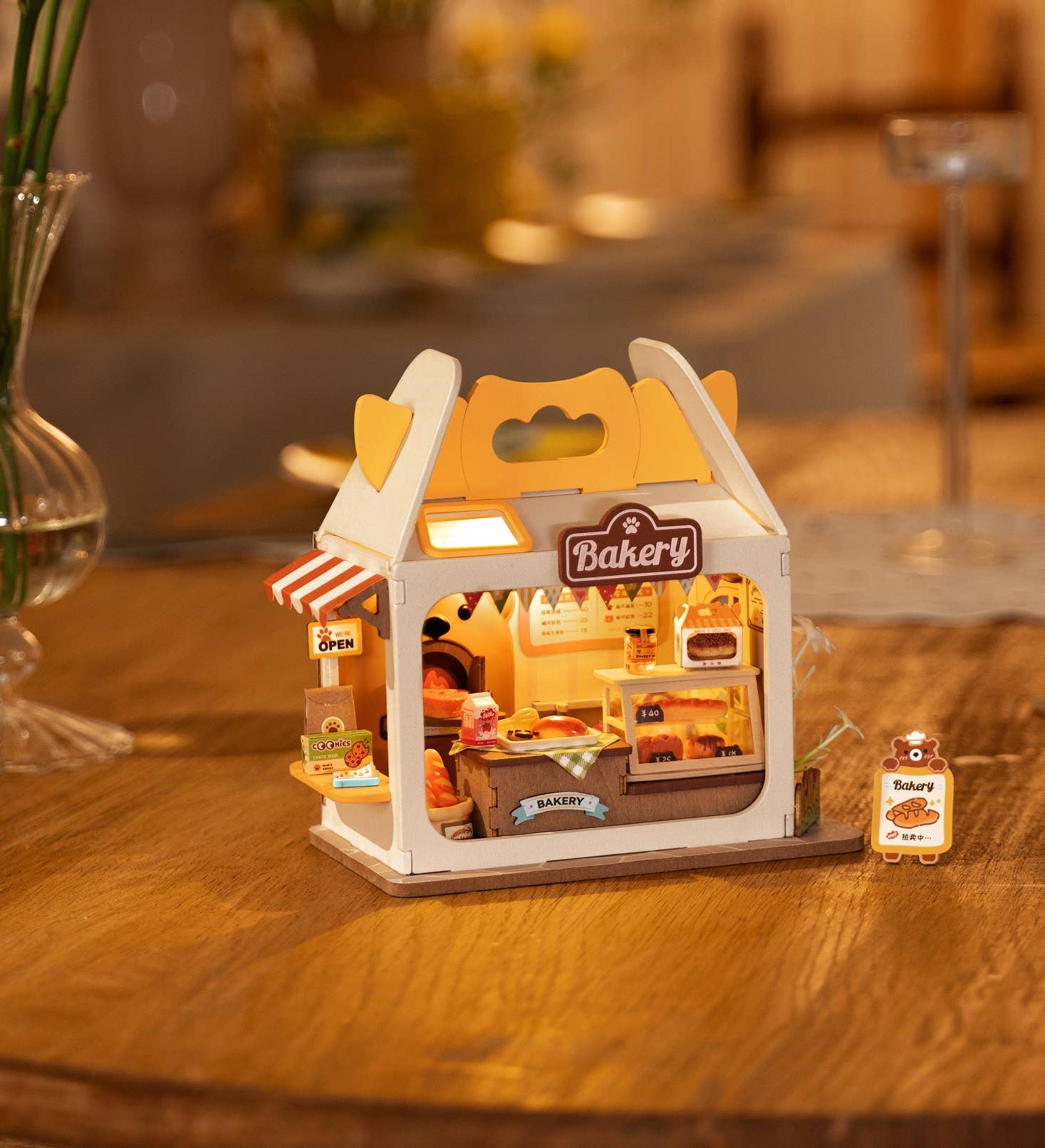 DS033 Teddy's Breadbox ROBOTIM Rolife DIY Miniature House