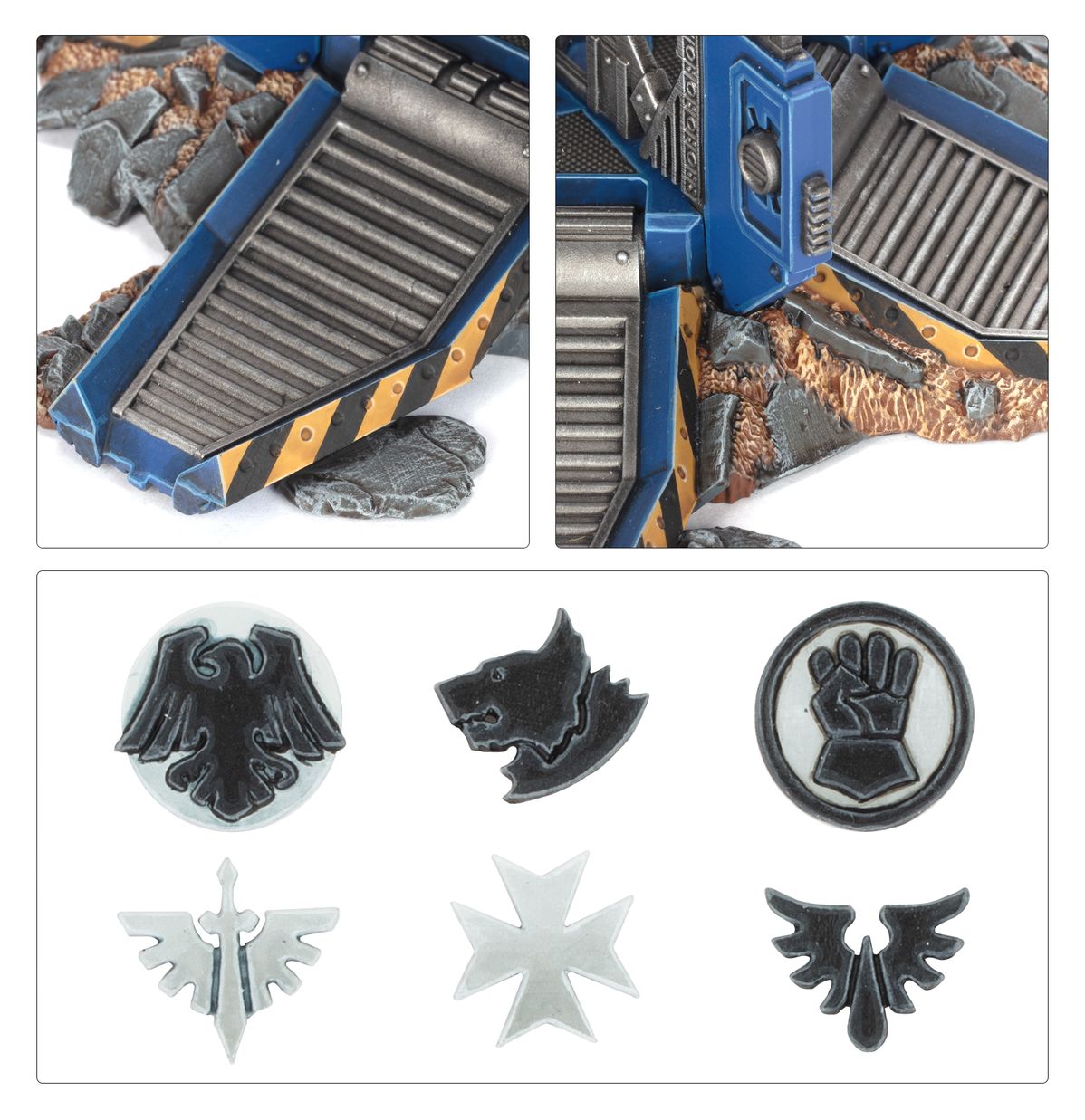 Warhammer 40000 Space Marines Drop Pods