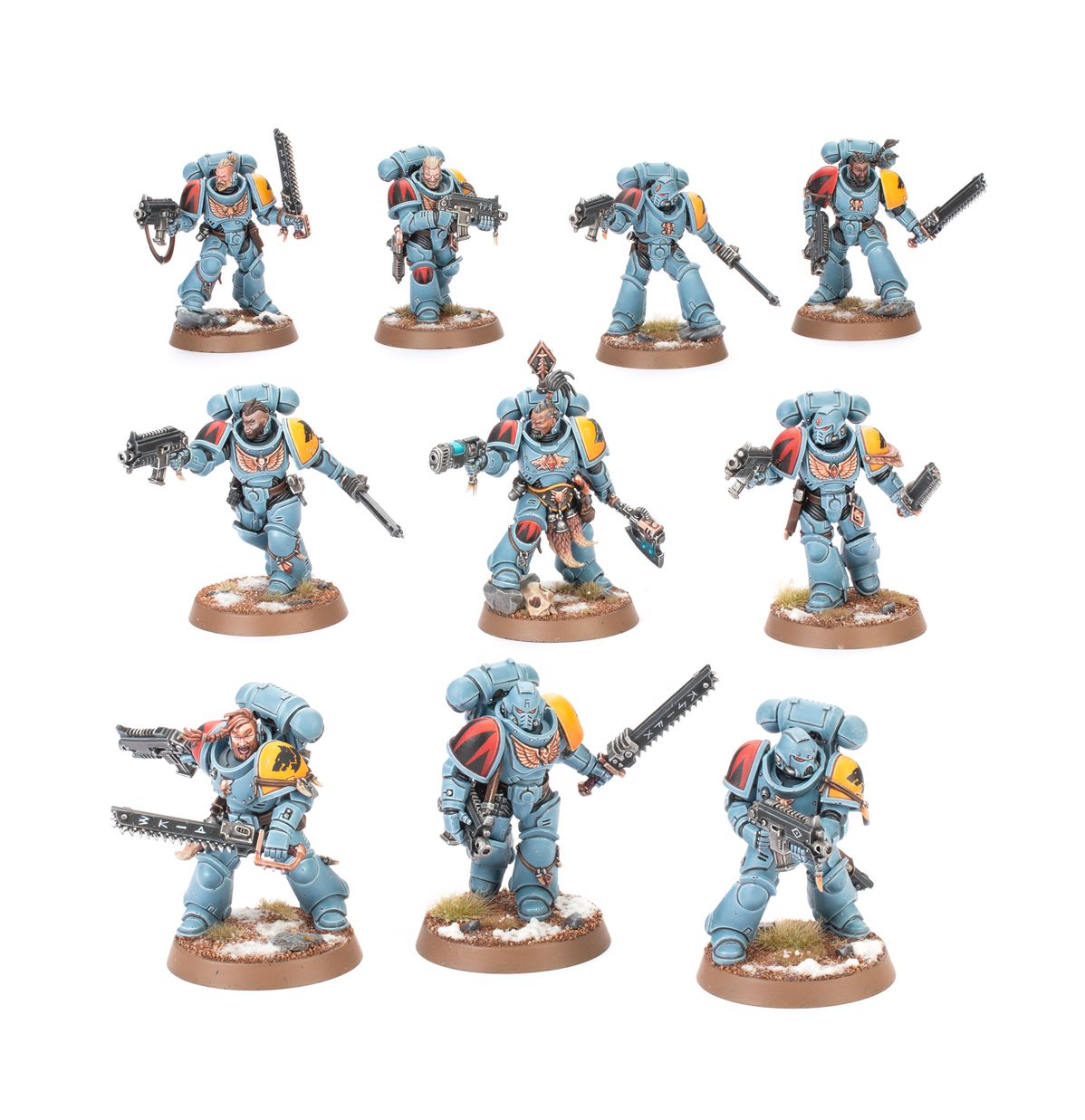 Warhammer 40000 Space Wolves Grey Hunters
