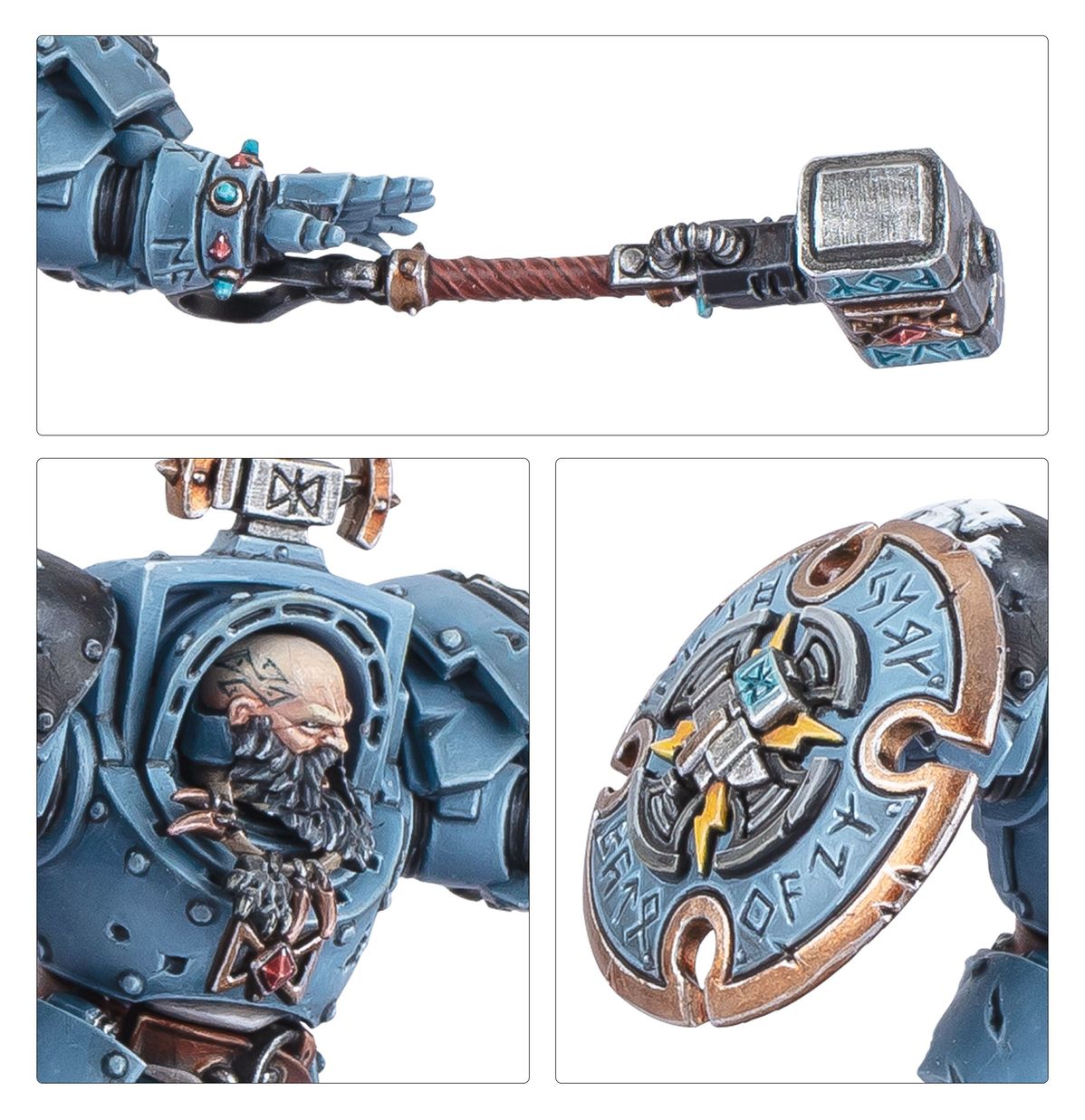 Warhammer 40000 Space Wolves Arjac Rockfist