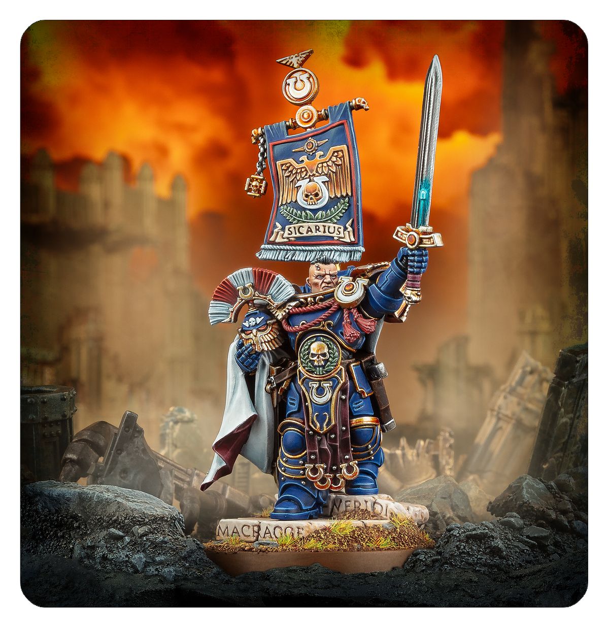 Warhammer 40000 Ultramarines Cato Sicarius