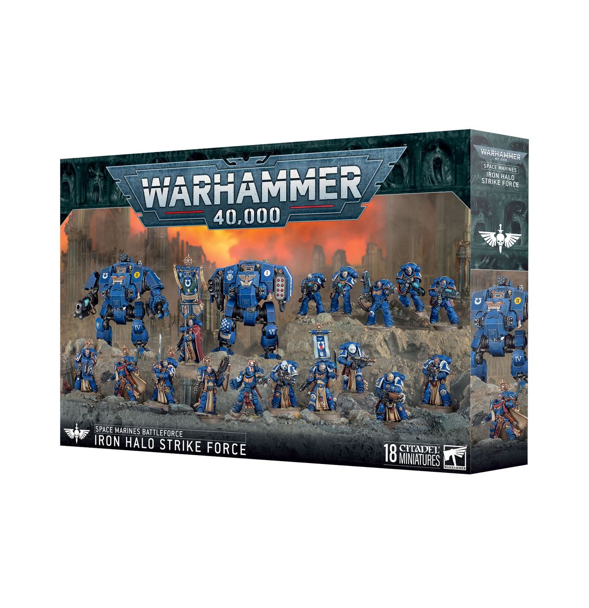 Warhammer 40000 Space Marines Battleforce Iron Halo Strike Force