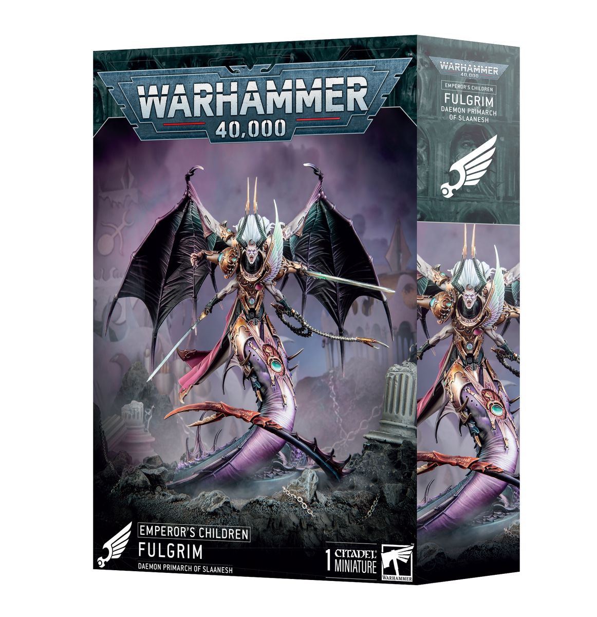 Warhammer 40000 Emperor's Children Fulgrim – Daemon Primarch of Slaanesh