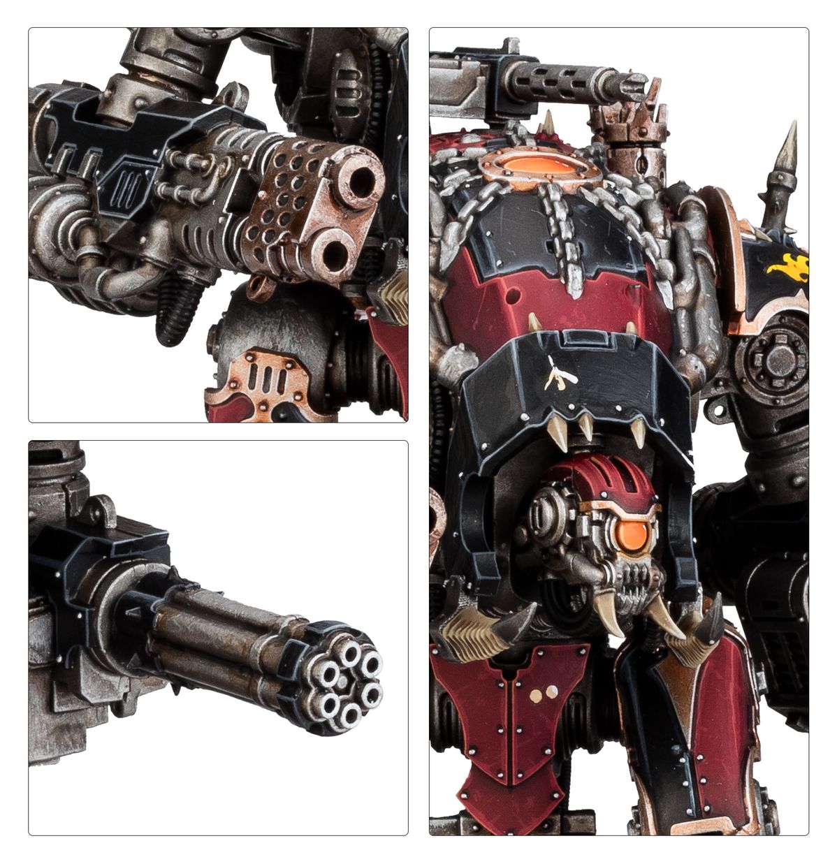Lanza de manada de perros de los Caballeros del Caos de Warhammer 40000