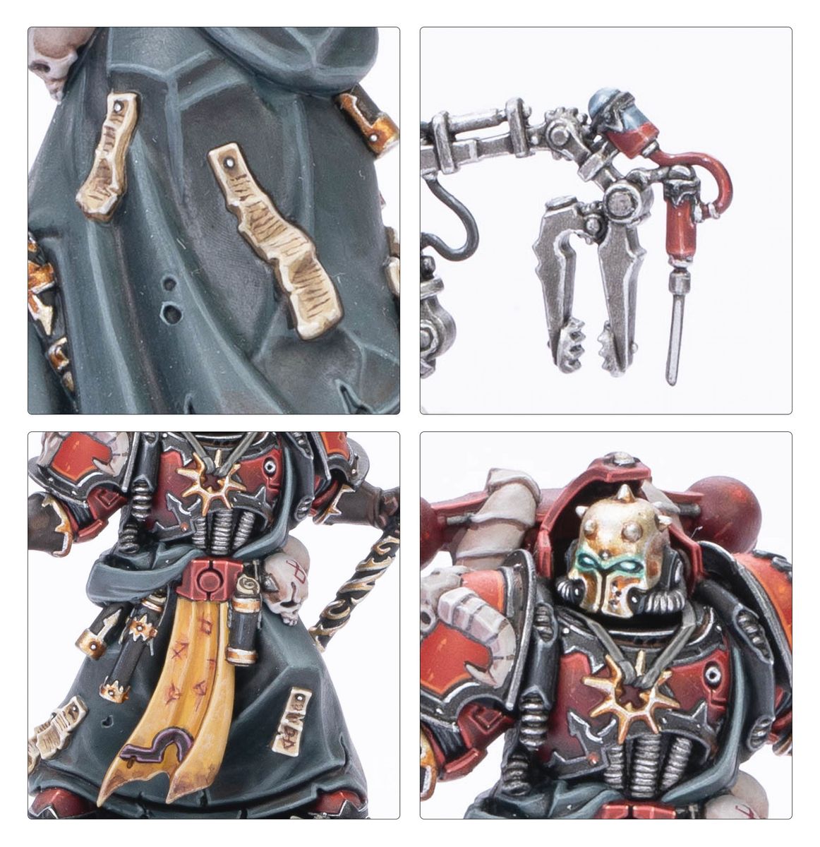 Warhammer 40000 Chaos Space Marines Huron Blackheart And The Masters Of The Maelstrom