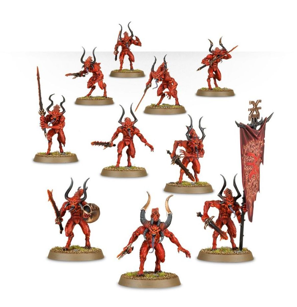 Warhammer 40000 World Eaters Battleforce Khorne Daemonkin