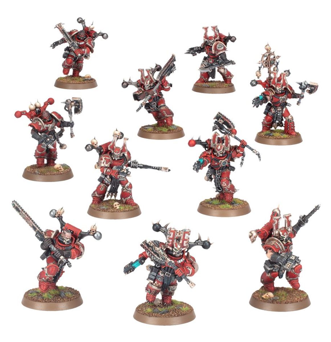Warhammer 40000 World Eaters Battleforce Khorne Daemonkin