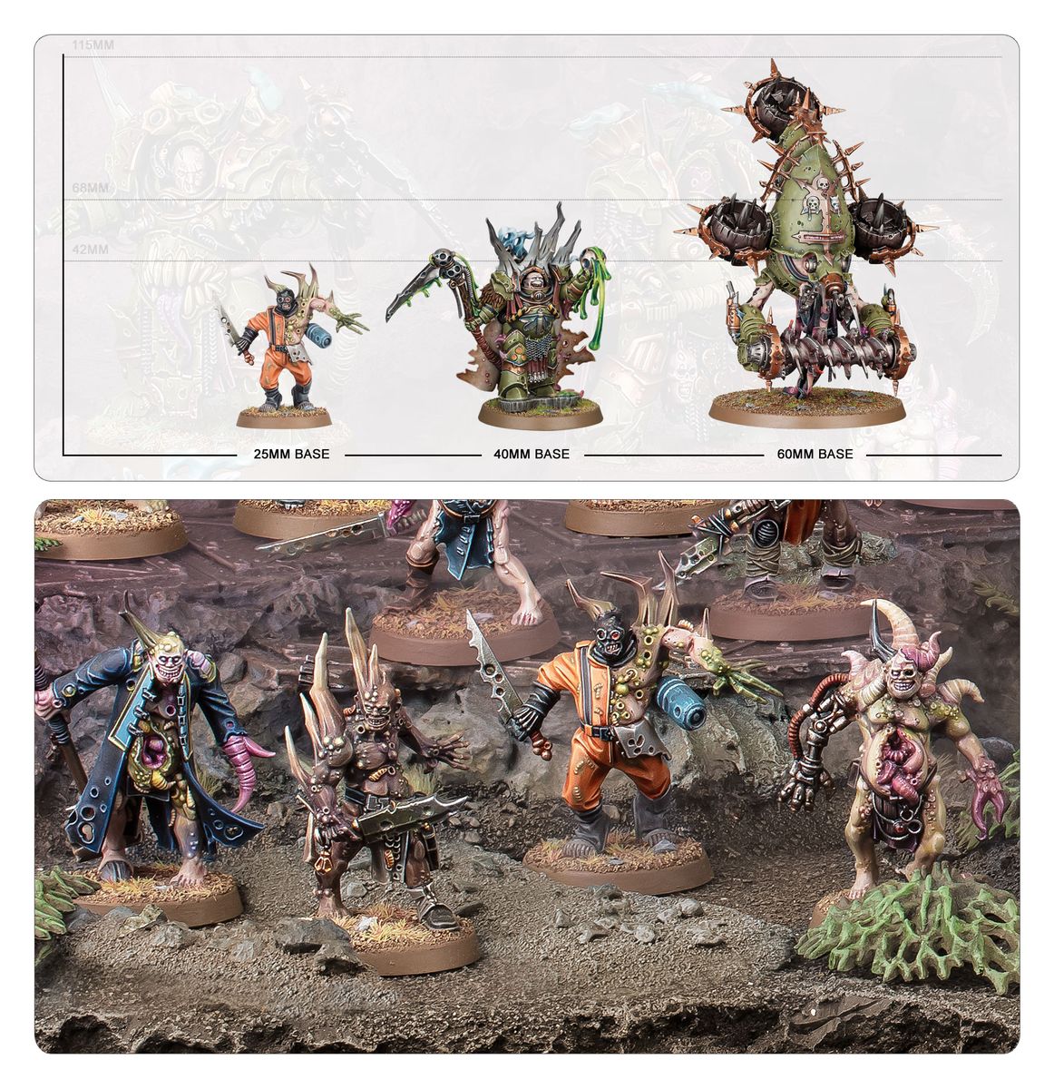 Warhammer 40000 Death Guard Battleforce Vile Vectorium