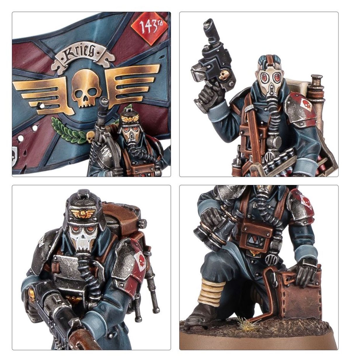 Warhammer 40000 Astra Militarum Krieg Siege Platoon