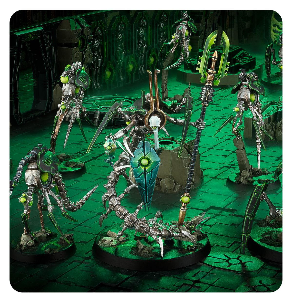 Warhammer 40000 Kill Team Canoptek Circle Unsleeping Necron Sentinels