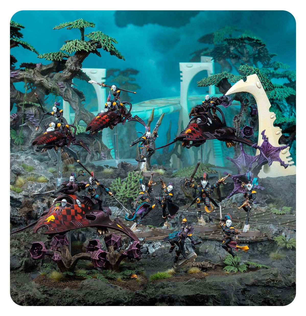 Warhammer 40000 Combat Patrol Harlequins