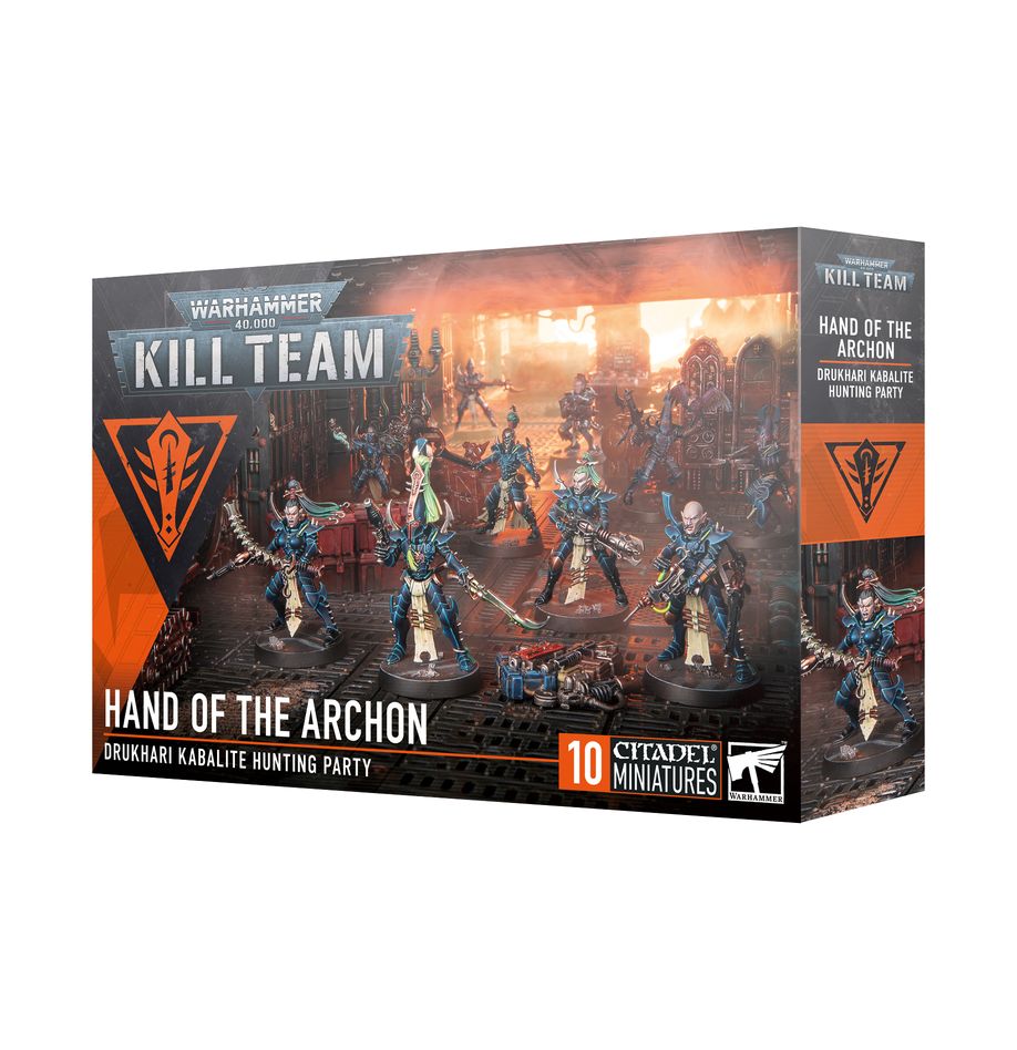 Warhammer 40000 Kill Team: Hand of the Archon Drukhari Kabalite Hunting Party