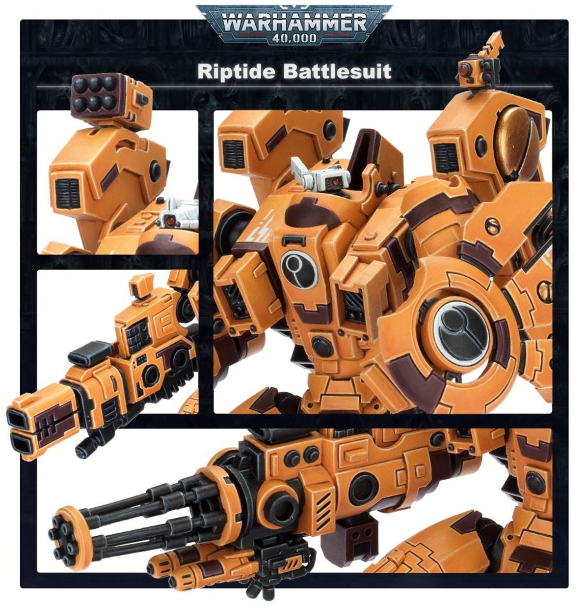 Warhammer 40000: T'au Riptide Battlesuit