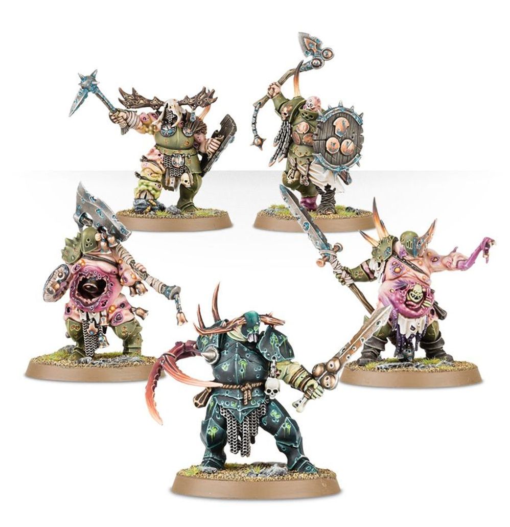 Warhammer Age of Sigmar: Maggotkin of Nurgle Battleforce: Shudderblight Cyst
