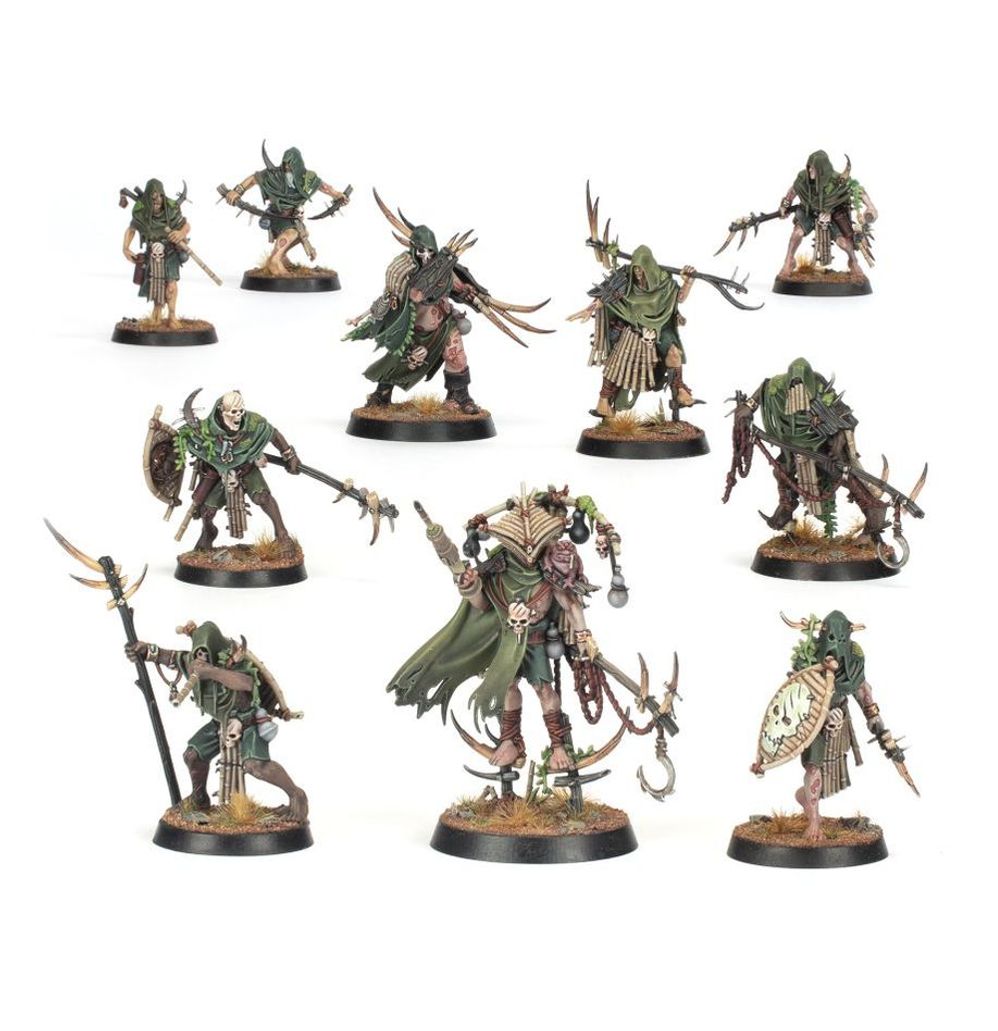 Warhammer Age of Sigmar: Maggotkin of Nurgle Battleforce: Shudderblight Cyst