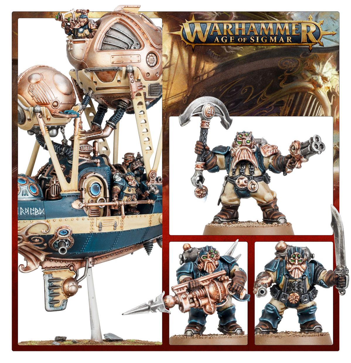 Warhammer Age of Sigmar Kharadron Overlords Regiment of Renown Drekki's Privateers