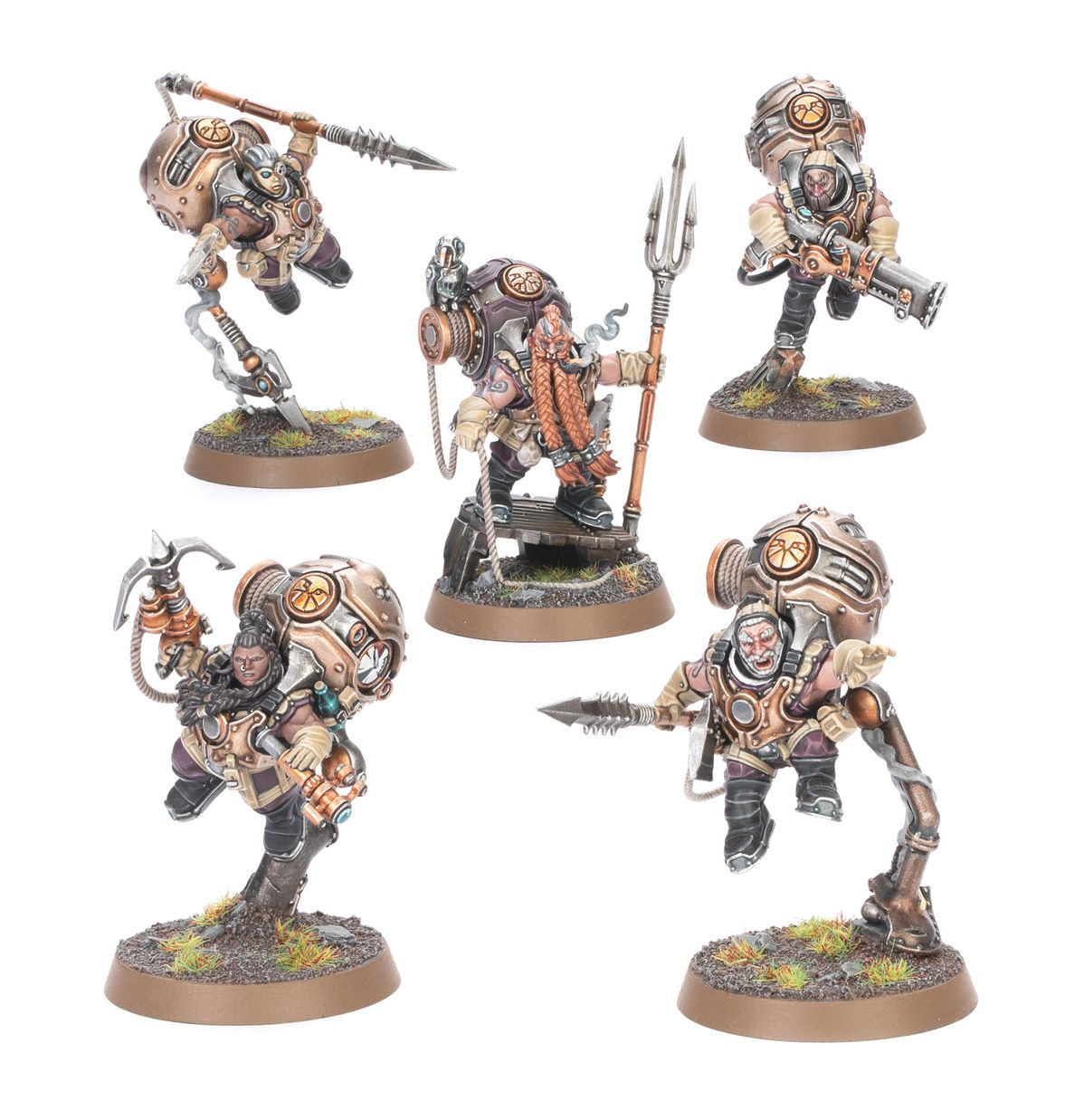 Warhammer Age of Sigmar Kharadron Overlords Vongrim Harpoon Crew