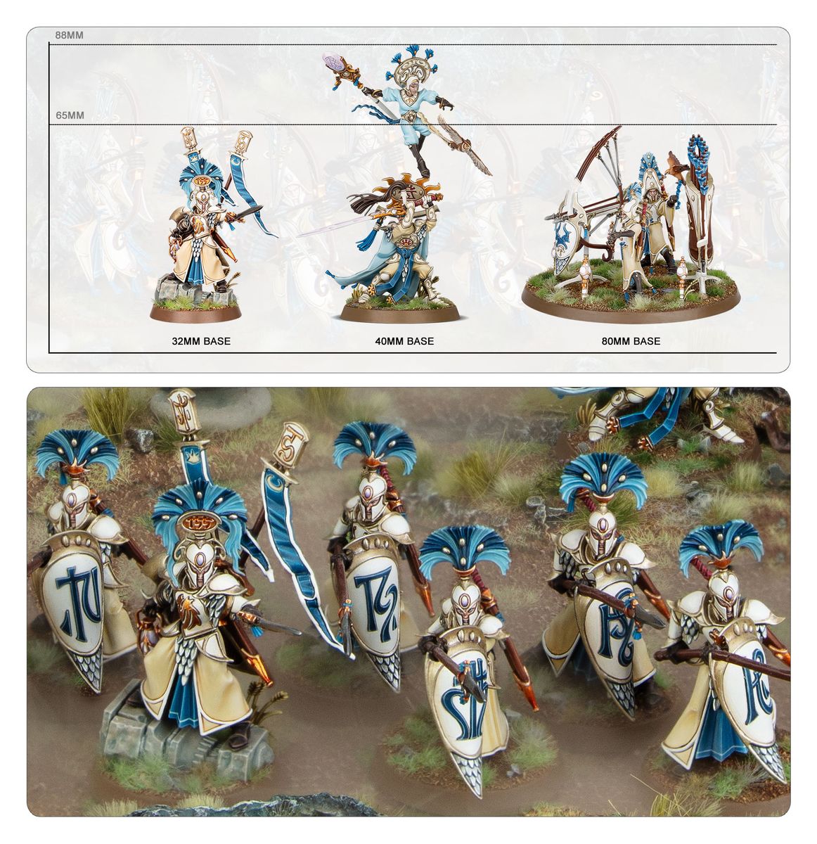 Warhammer Age Of Sigmar Lumineth Realm-Lords Battleforce Iliathan Warhost