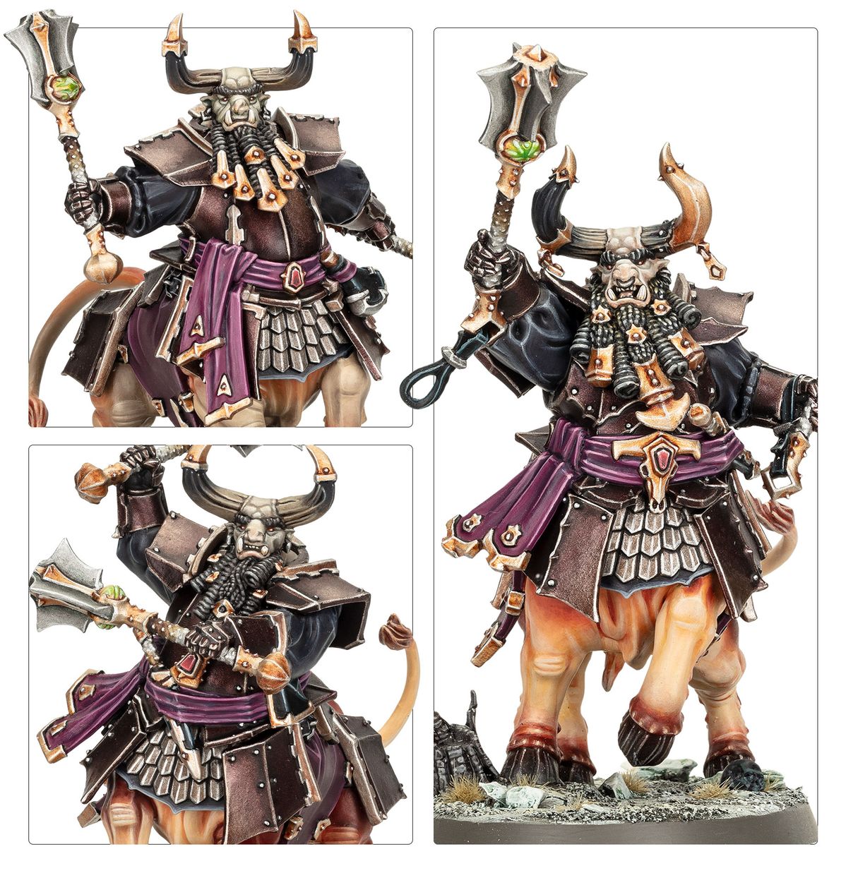 Warhammer Age Of Sigmar Helsmiths Of Hashut Bull Centaurs