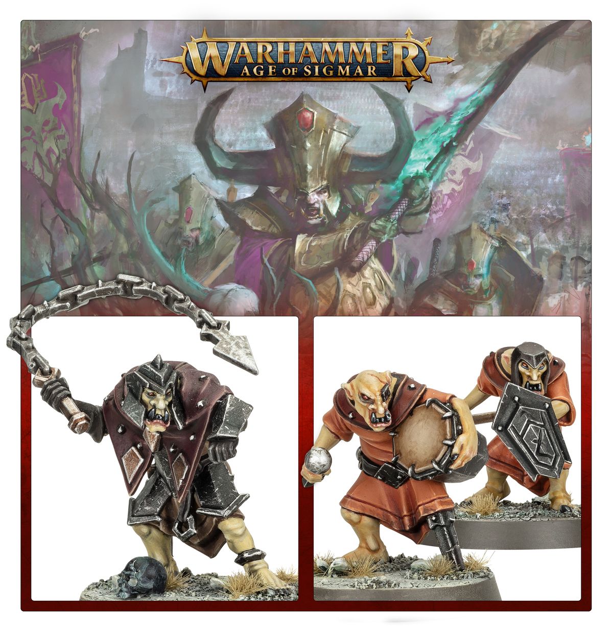 Warhammer Age Of Sigmat Helsmiths Of Hashut Hobgrotz Vandalz