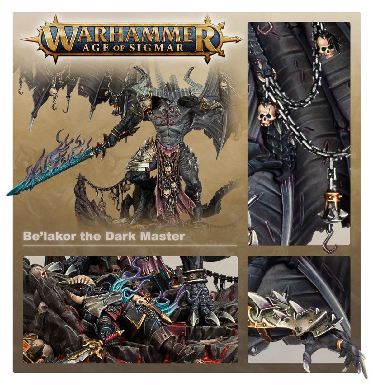 Warhammer Age Of Sigmar Slaves To Darkness Be'Lakor The Dark Master