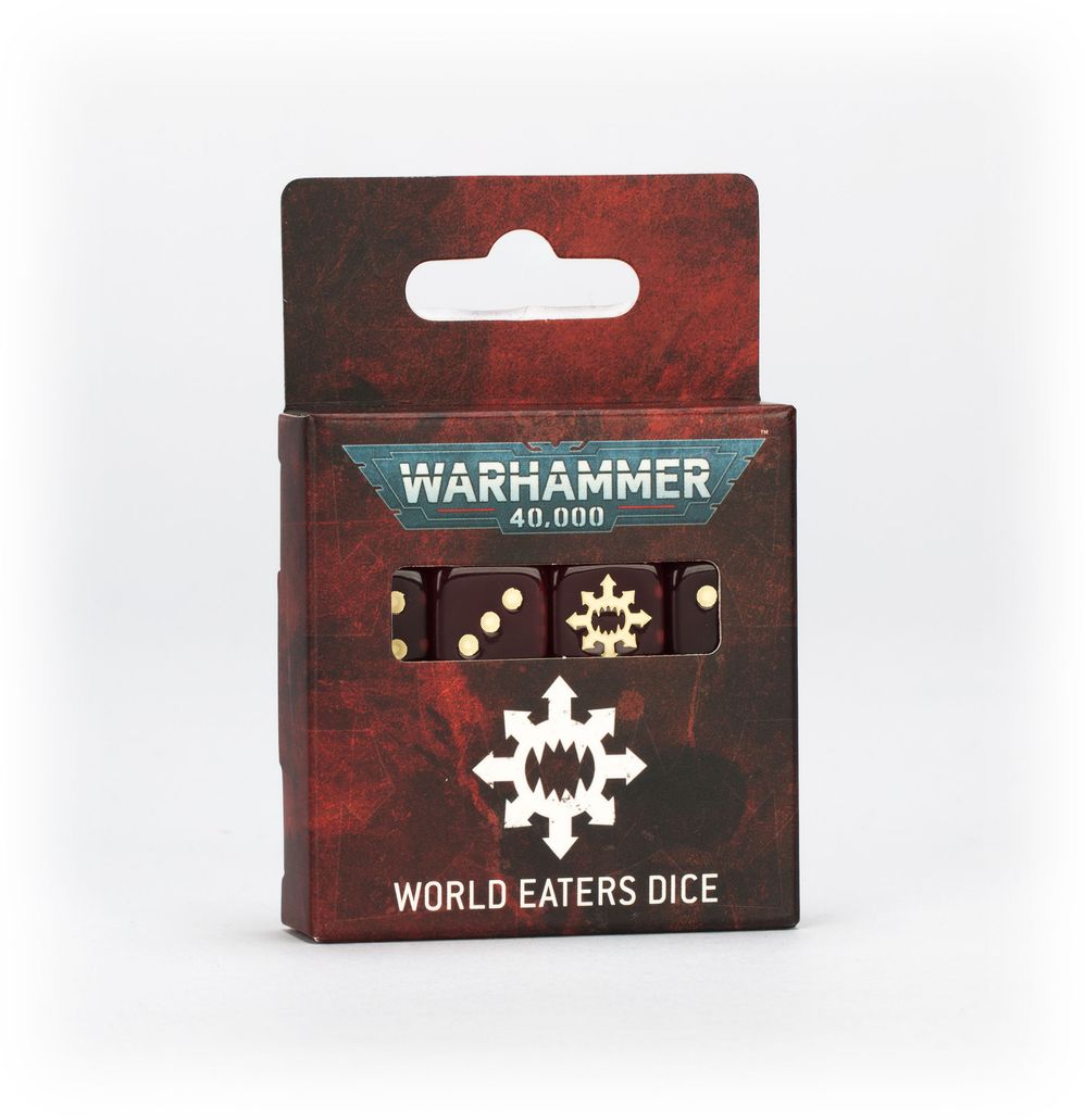 Warhammer 40k: World Eaters Dice