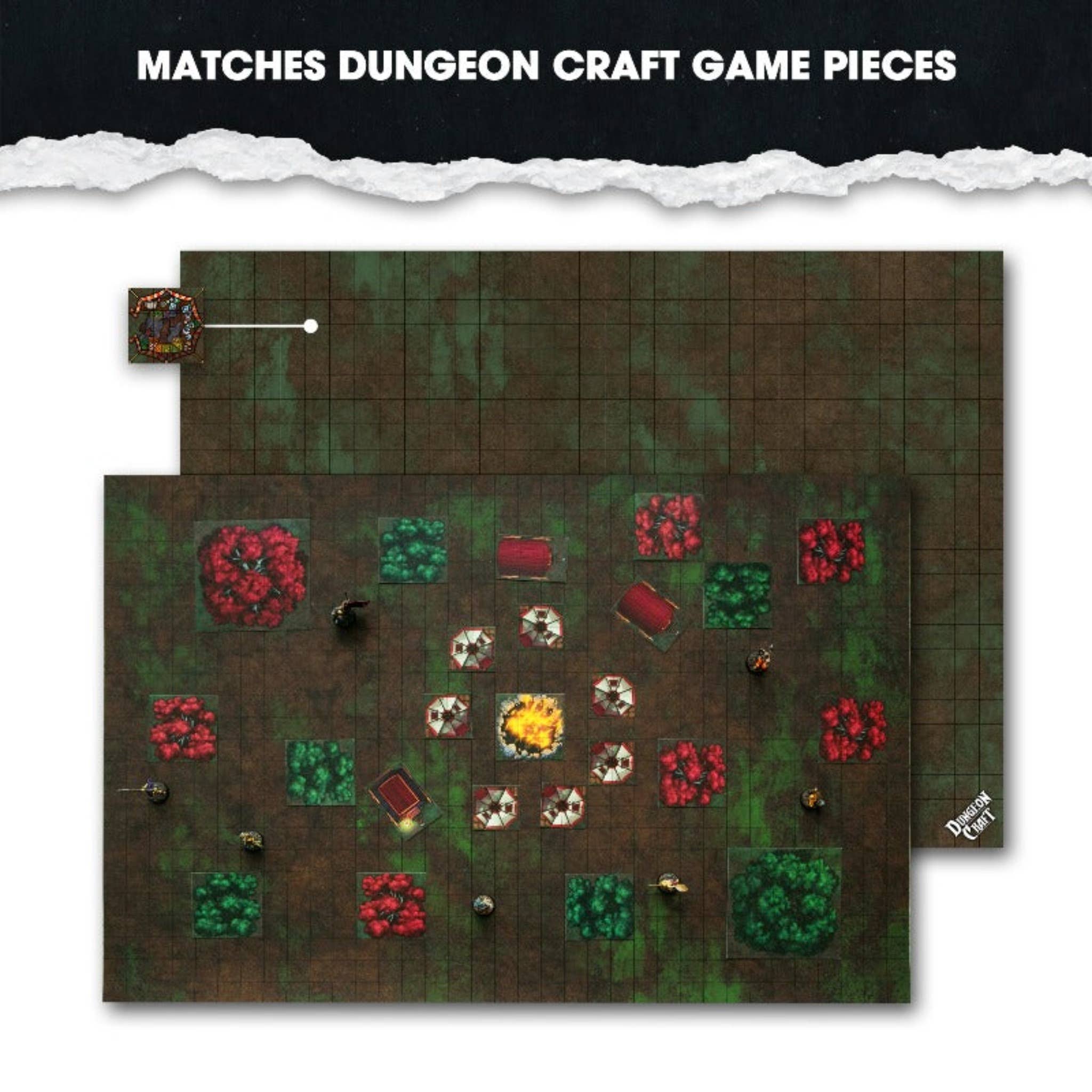 BattleMap: Turned Earth RPG battle map
