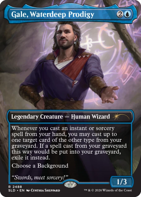 Magic the Gathering: Secret Lair Drop Series - Gale's Ambition - NON FOIL