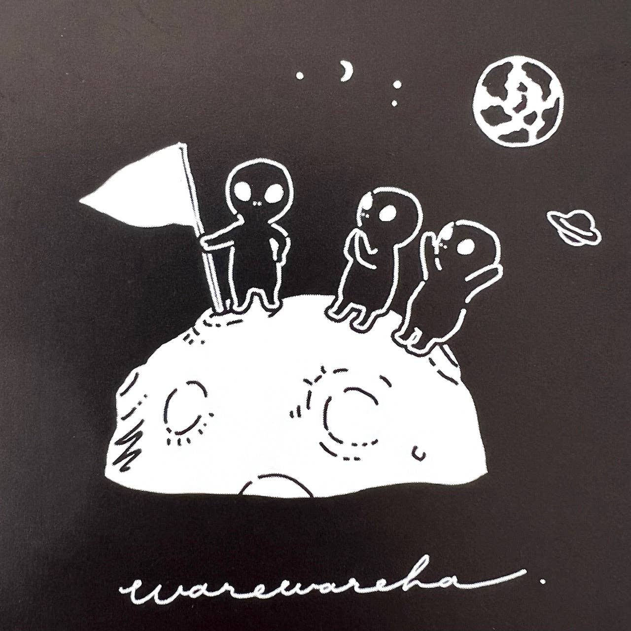 113692 CRUX Alien Landing Mini Notepad-10