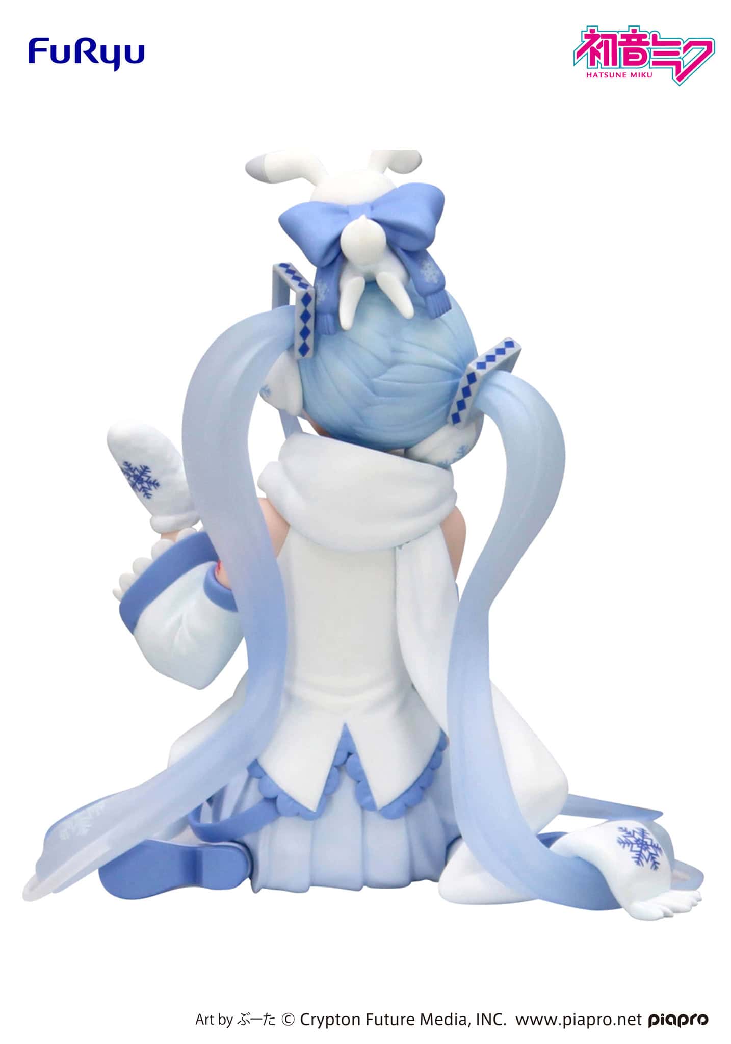 Hatsune Miku Noodle Stopper Figure -SNOW MIKU Sky Town 10th ver.-