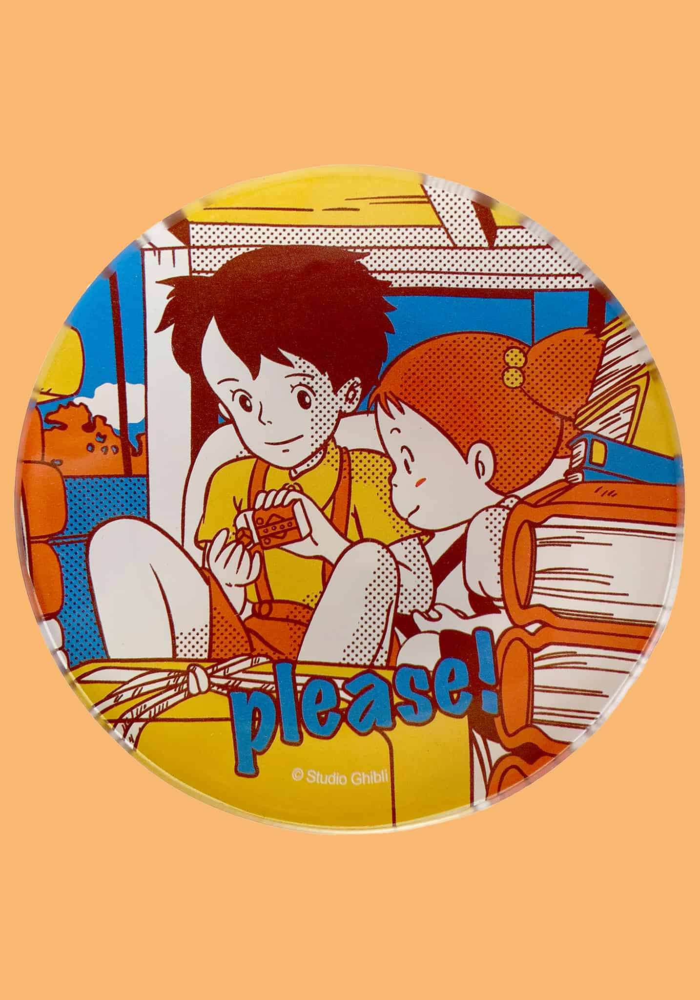 My Neighbor Totoro Yummy Mini Glass Plate (Please!)