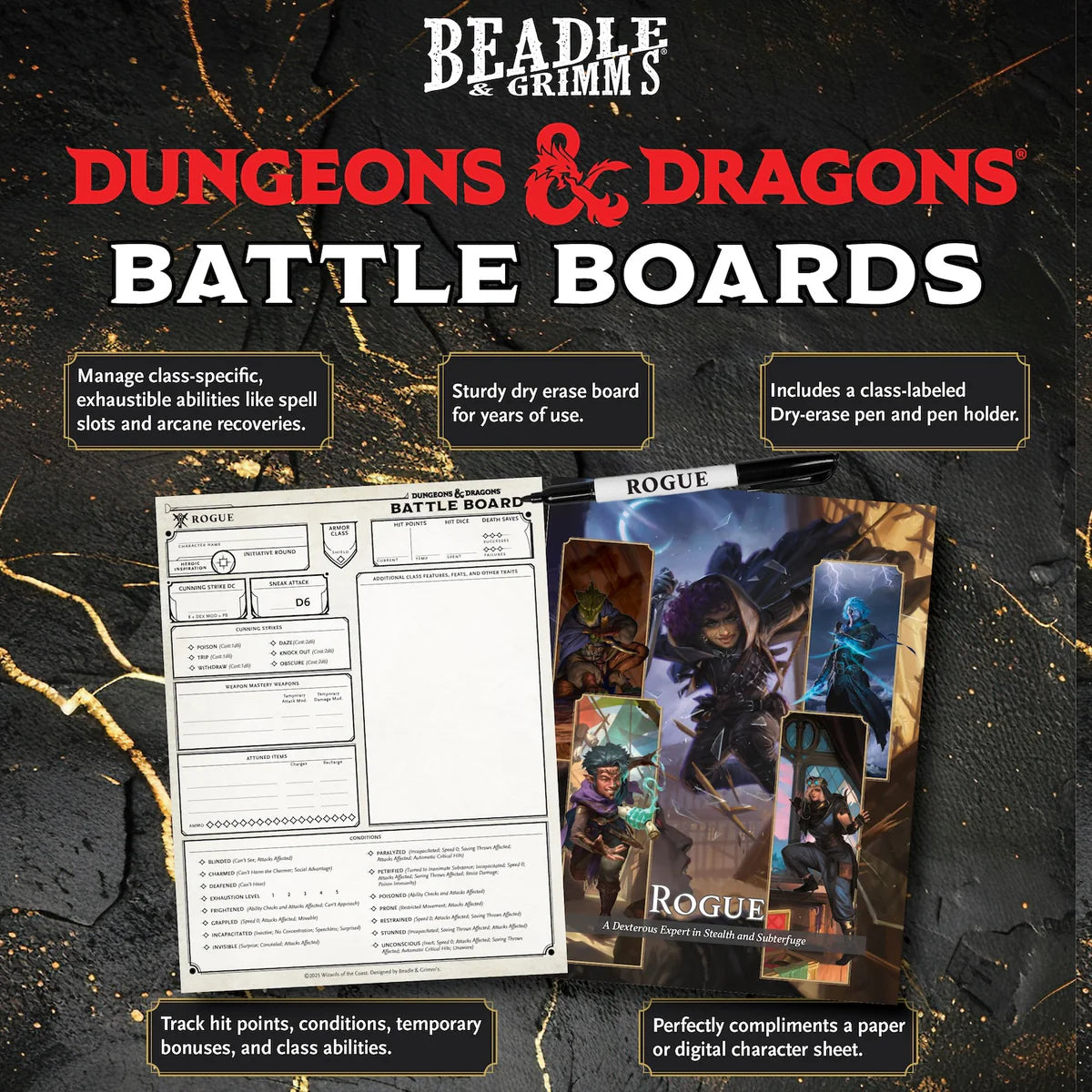Dungeons & Dragons Battle Board ROGUE