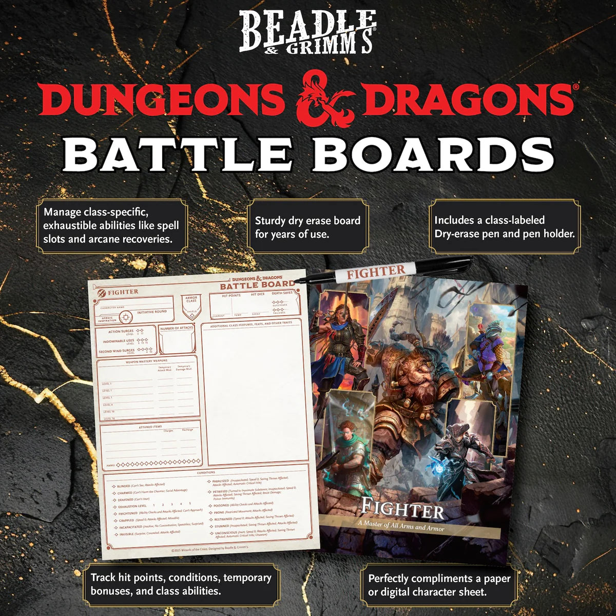 Dungeons & Dragons Battle Board FIGHTER