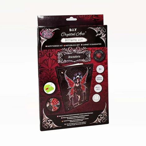Crystal Art Notebook Kit: Aracnafaria